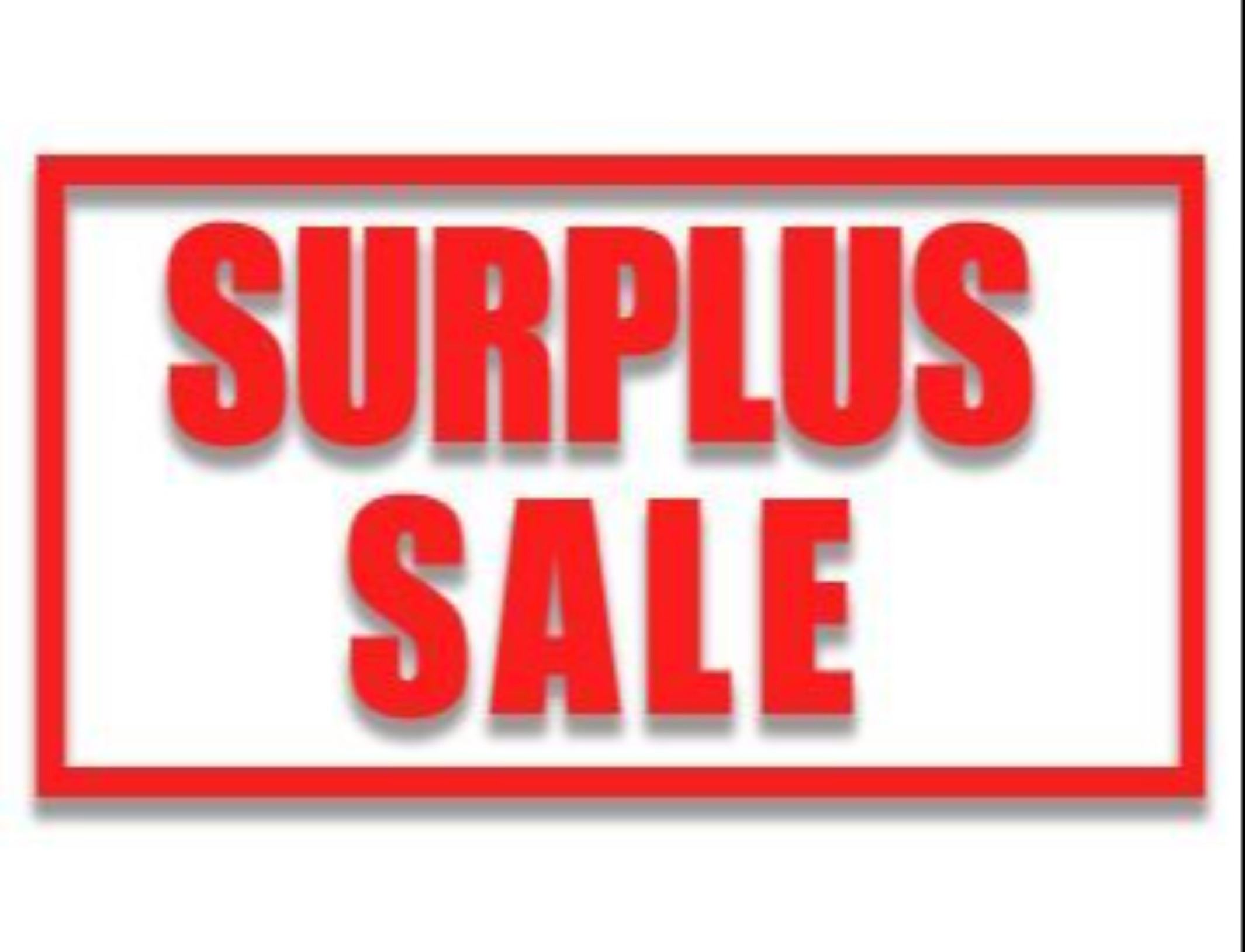 Surplus Sale