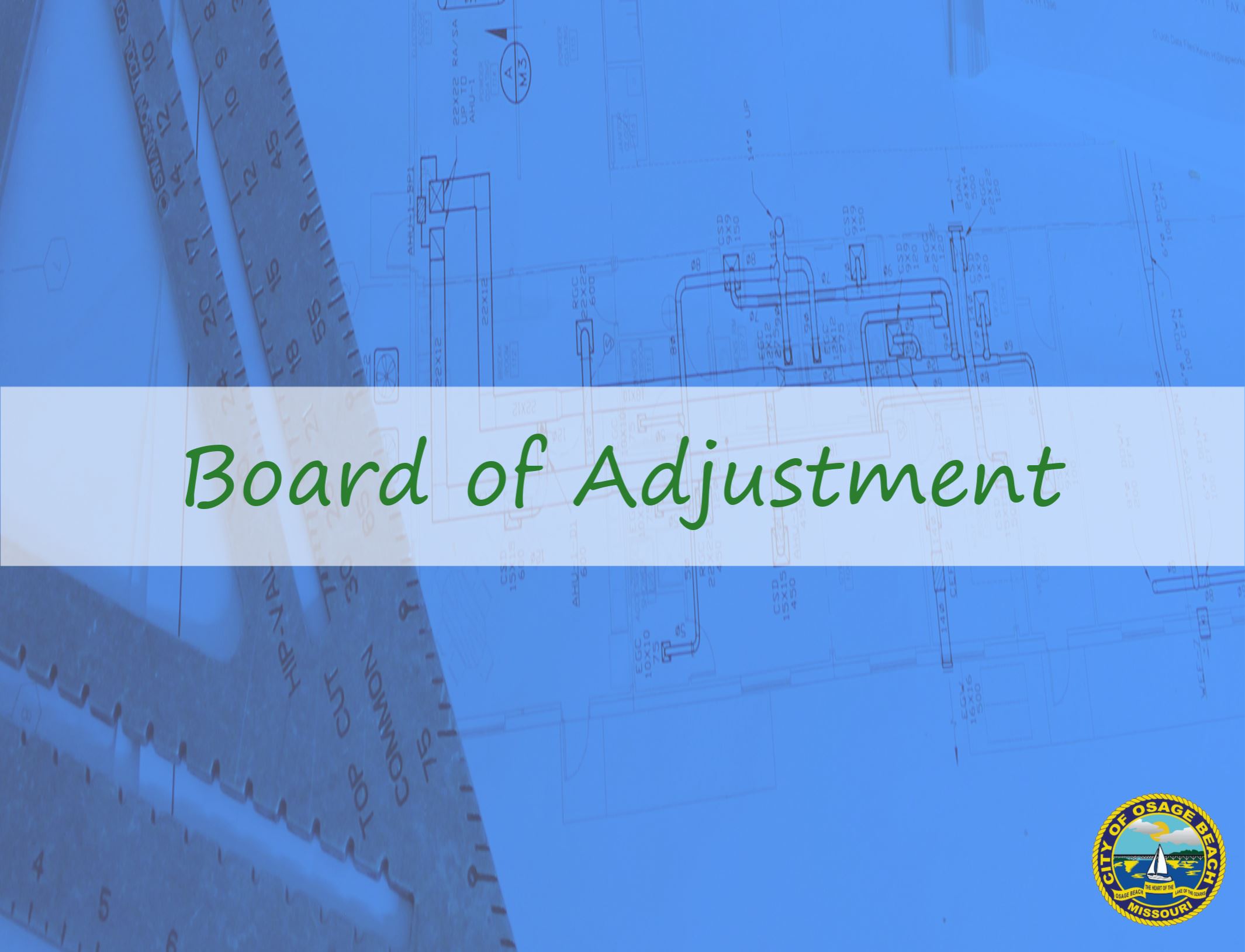 Board of Zoning Adjustment Sign