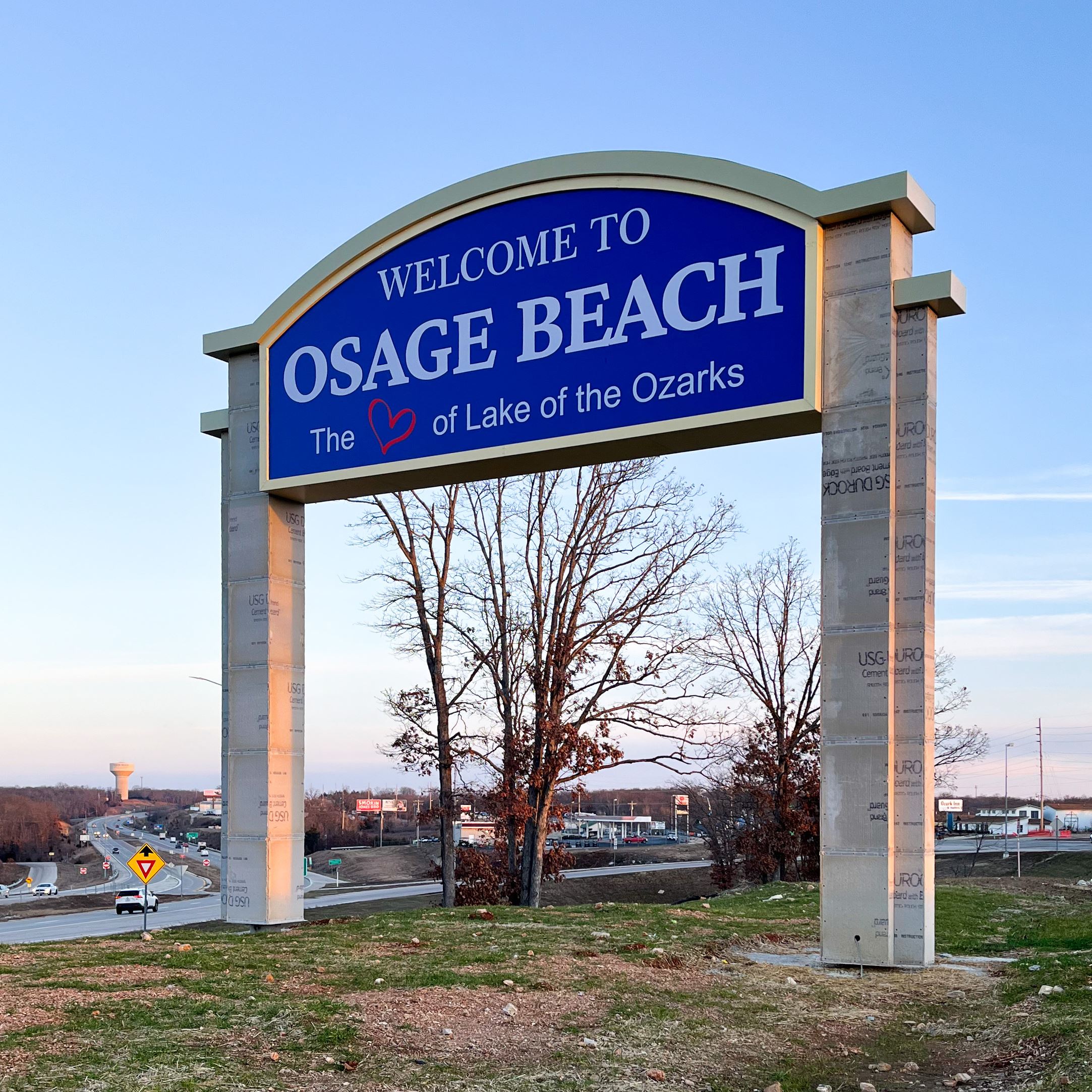 Osage Beach Welcome Sign